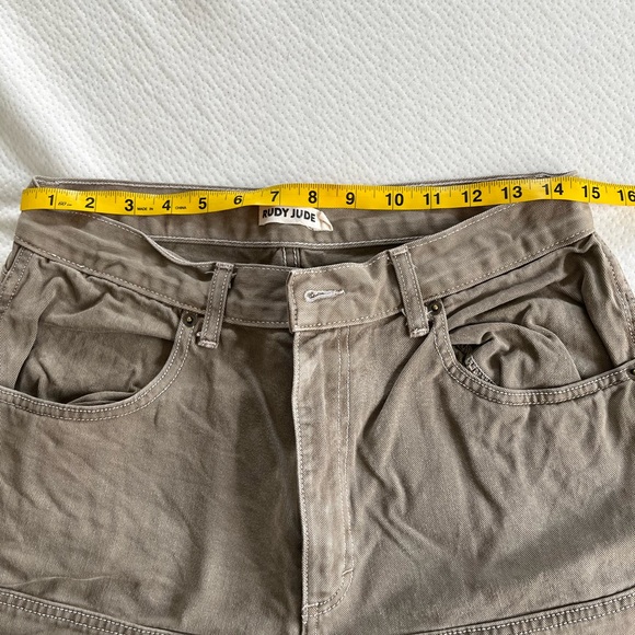 Rudy Jude Utility Jeans  - RJ size 4 - plant dyed Moss - Picture 2 of 4